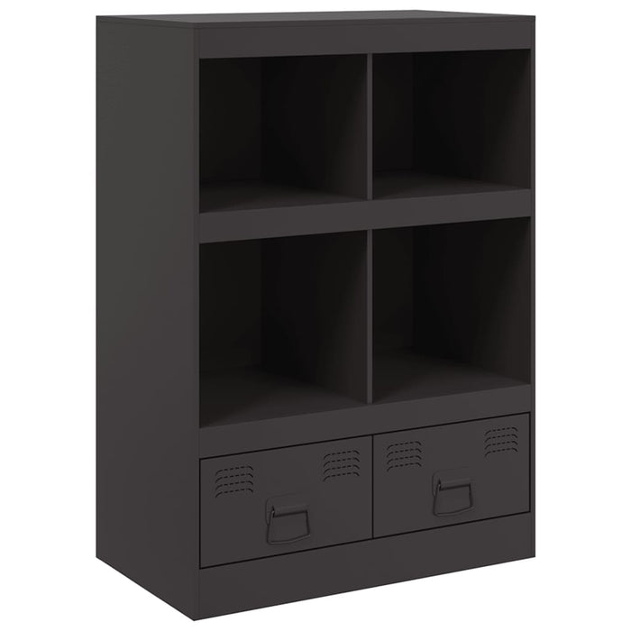 Highboard Black 67x39x95 см стомана