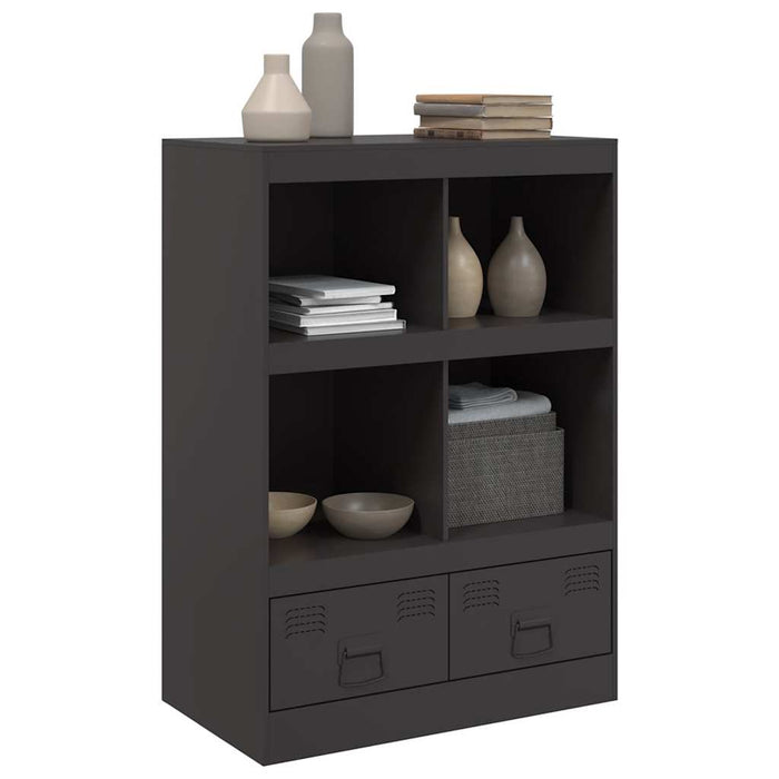 Highboard Black 67x39x95 см стомана