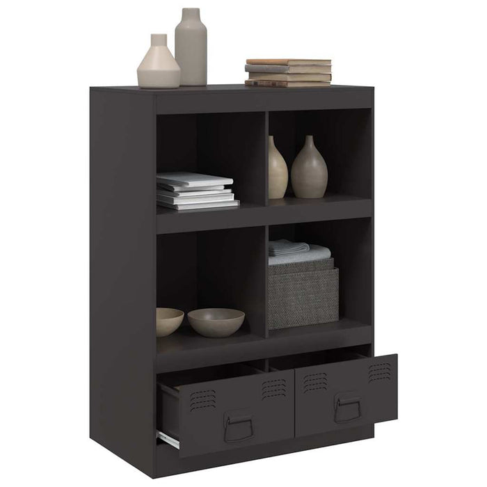 Highboard Black 67x39x95 см стомана