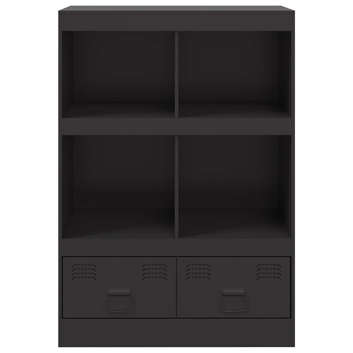 Highboard Black 67x39x95 см стомана