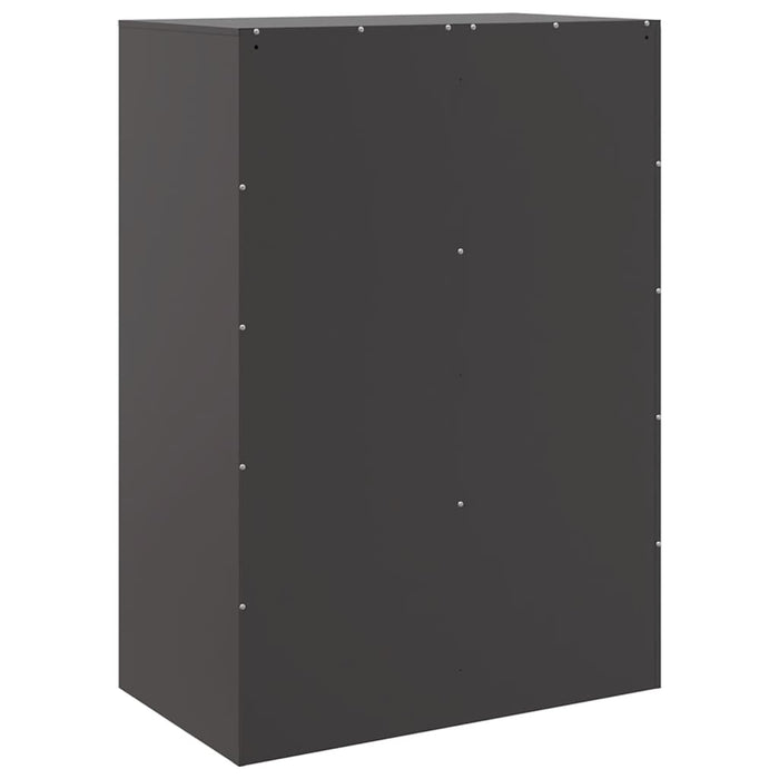 Highboard Black 67x39x95 см стомана