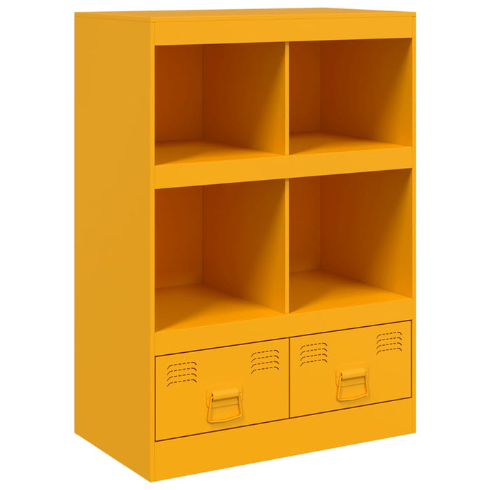 Highboard Mustard Yellow 67x39x95 см стомана