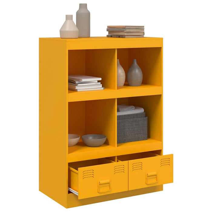 Highboard Mustard Yellow 67x39x95 см стомана