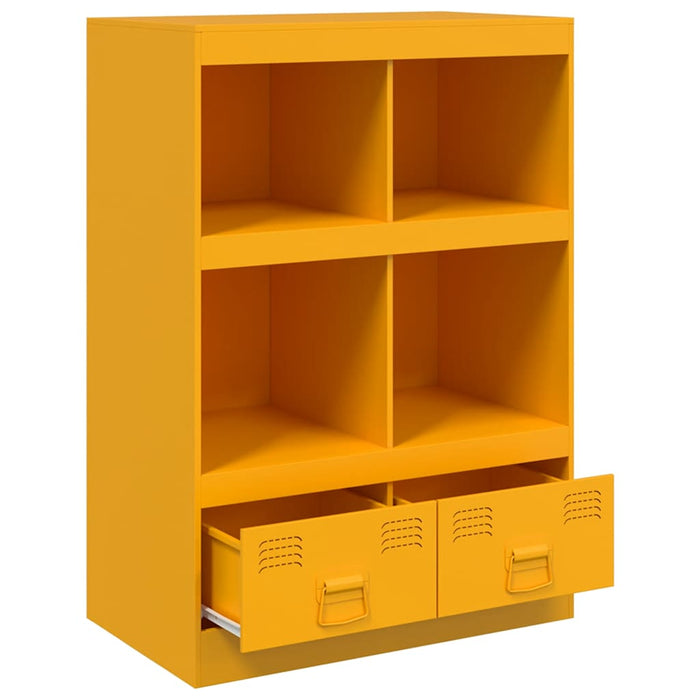 Highboard Mustard Yellow 67x39x95 см стомана