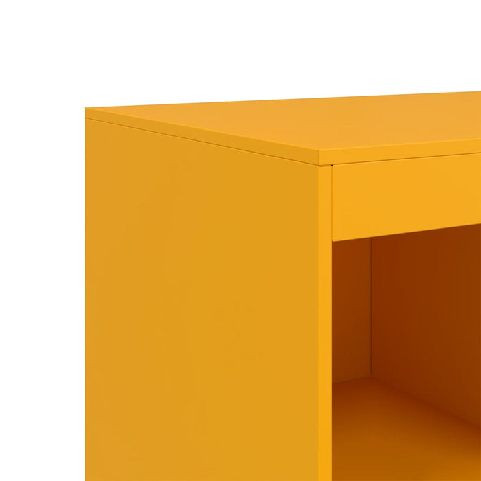 Highboard Mustard Yellow 67x39x95 см стомана