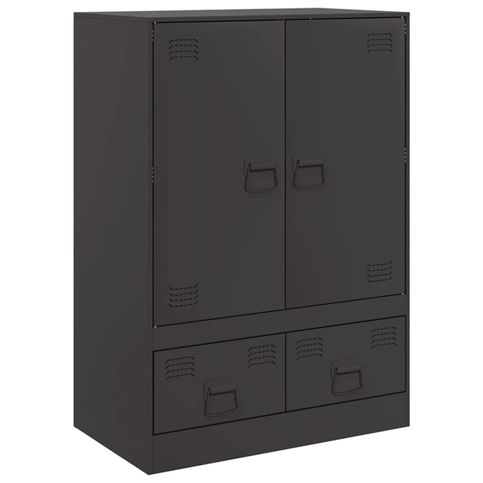 Highboard Black 67x39x95 см стомана