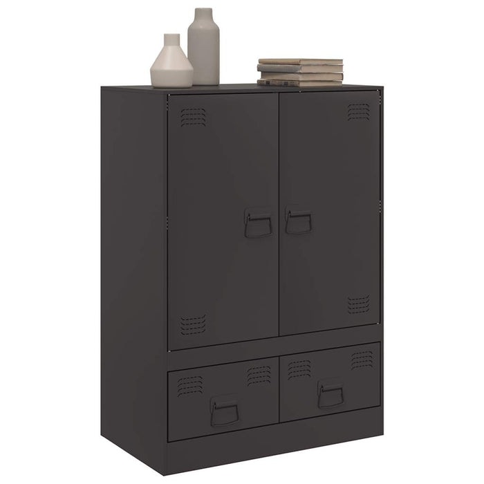 Highboard Black 67x39x95 см стомана