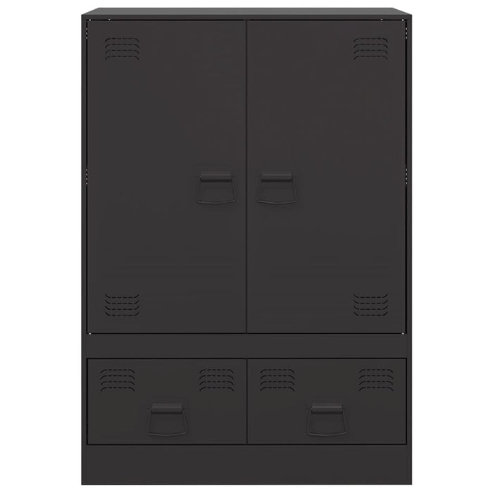 Highboard Black 67x39x95 см стомана