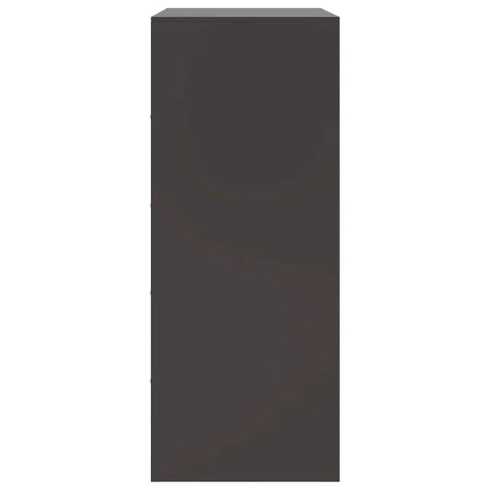 Highboard Black 67x39x95 см стомана