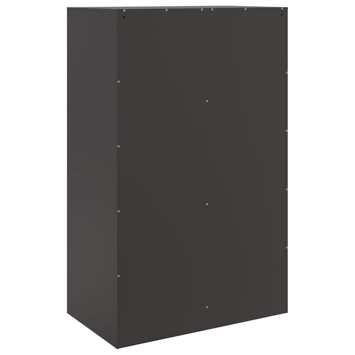 Highboard Black 67x39x95 см стомана