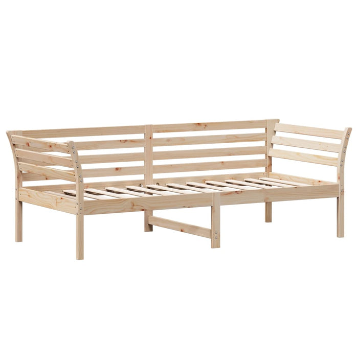 Day Bed without Mattress 90x200 cm Solid Wood Pine