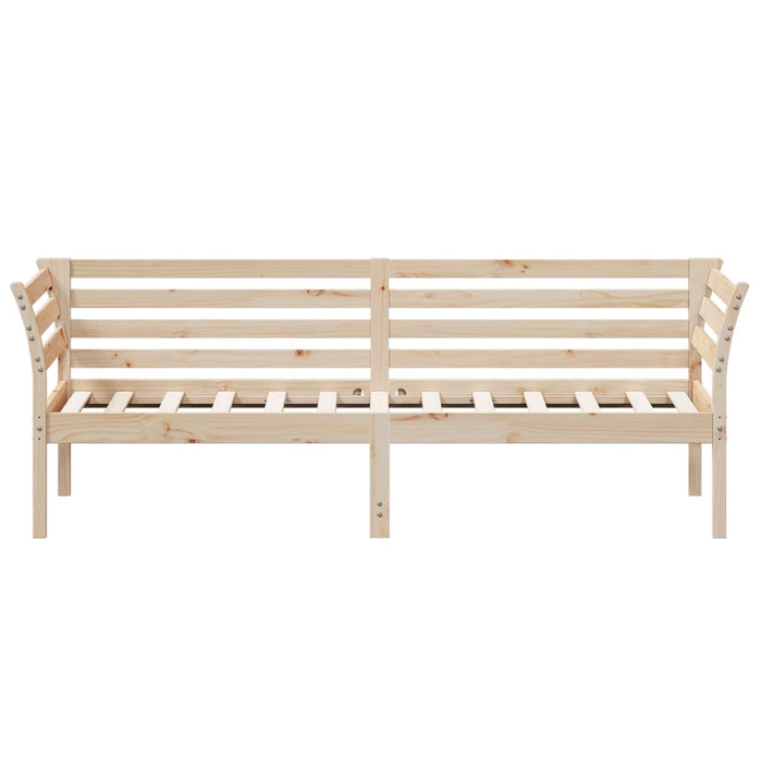 Day Bed without Mattress 90x200 cm Solid Wood Pine