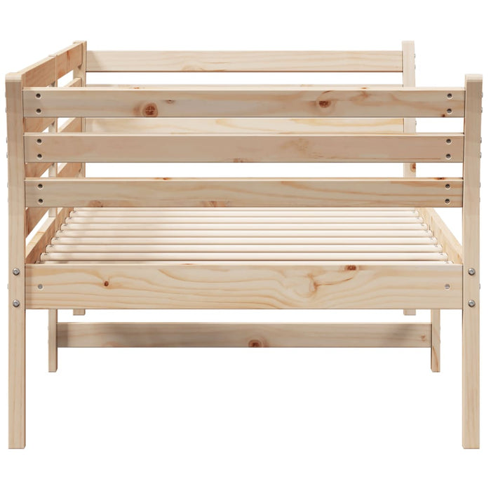 Day Bed without Mattress 90x200 cm Solid Wood Pine