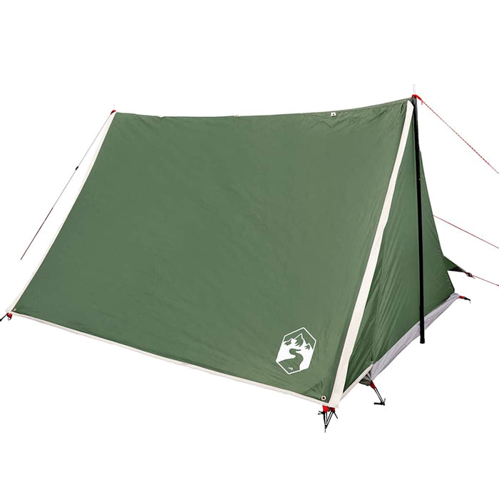 Camping Tent 2-Person Green Waterproof