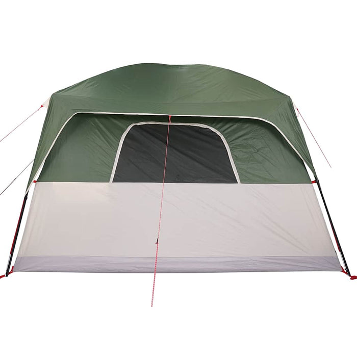 Family Tent Cabin 10-Person Green Waterproof