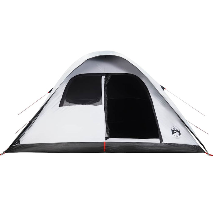 Family Tent Dome 6-Person White Blackout Fabric Waterproof