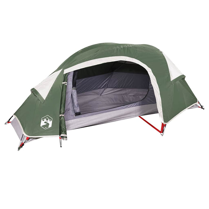 Camping Tent Dome 1-Person Green Waterproof