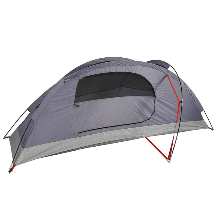 Camping Tent Dome 1-Person Blue Waterproof