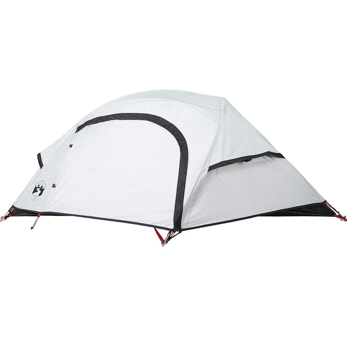 Camping Tent Dome 1-Person White Blackout Fabric Waterproof