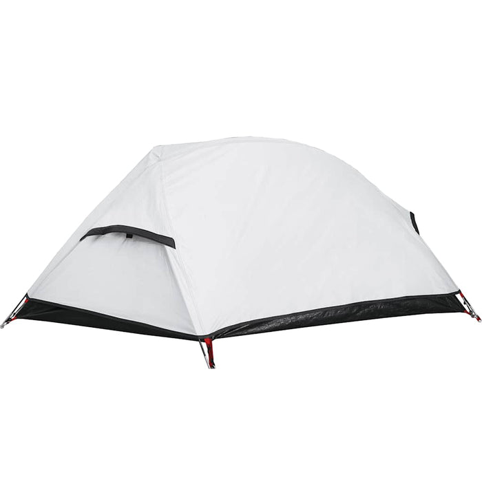 Camping Tent Dome 1-Person White Blackout Fabric Waterproof