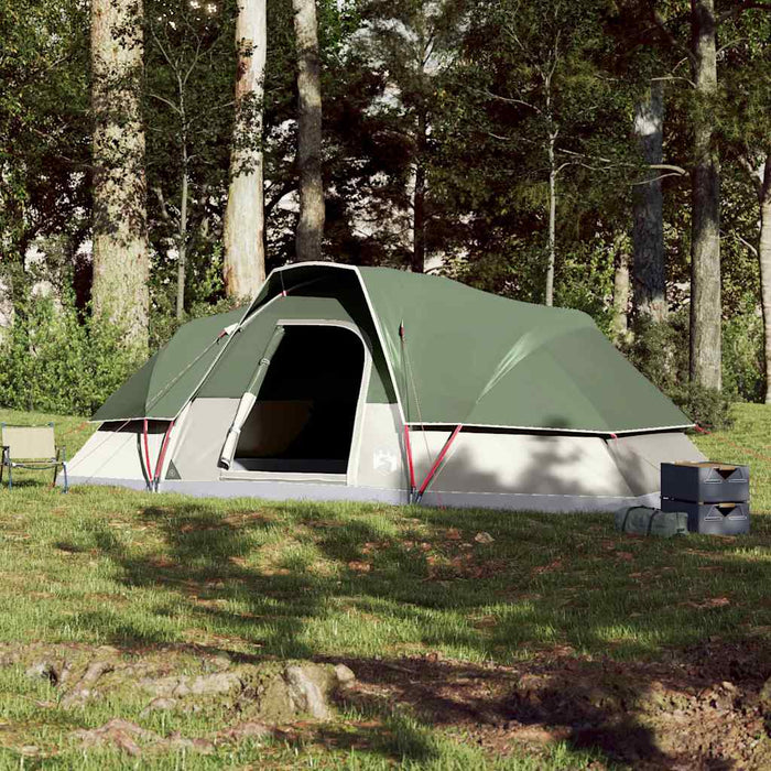 Family Tent Dome 9-Person Green Waterproof