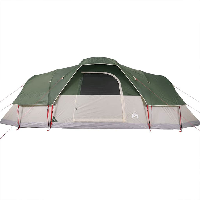 Family Tent Dome 11-Person Green Waterproof