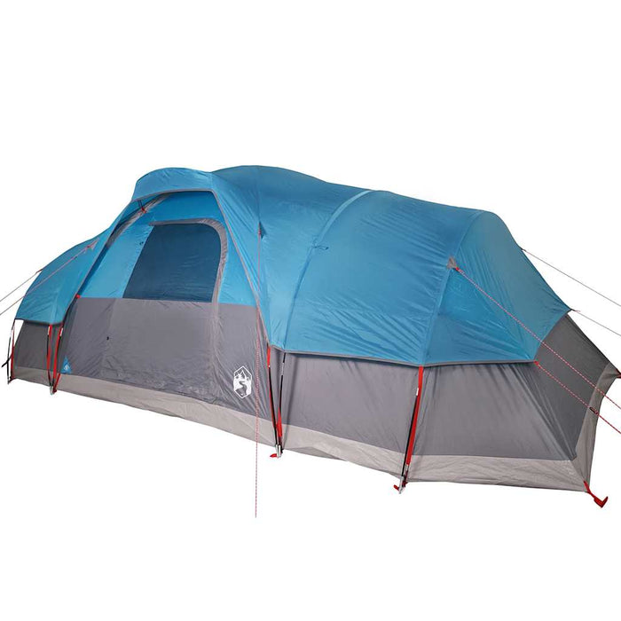 Family Tent Dome 11-Person Blue Waterproof