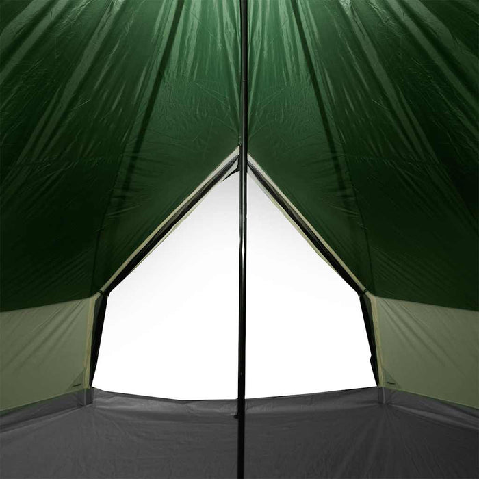 Family Tent Tipi 8-Person Green Waterproof