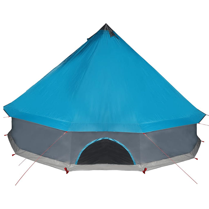 Family Tent Tipi 8-Person Blue Waterproof