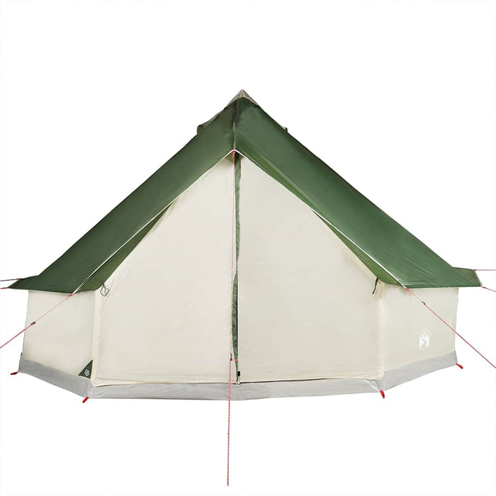 Family Tent Tipi 10-Person Green Waterproof