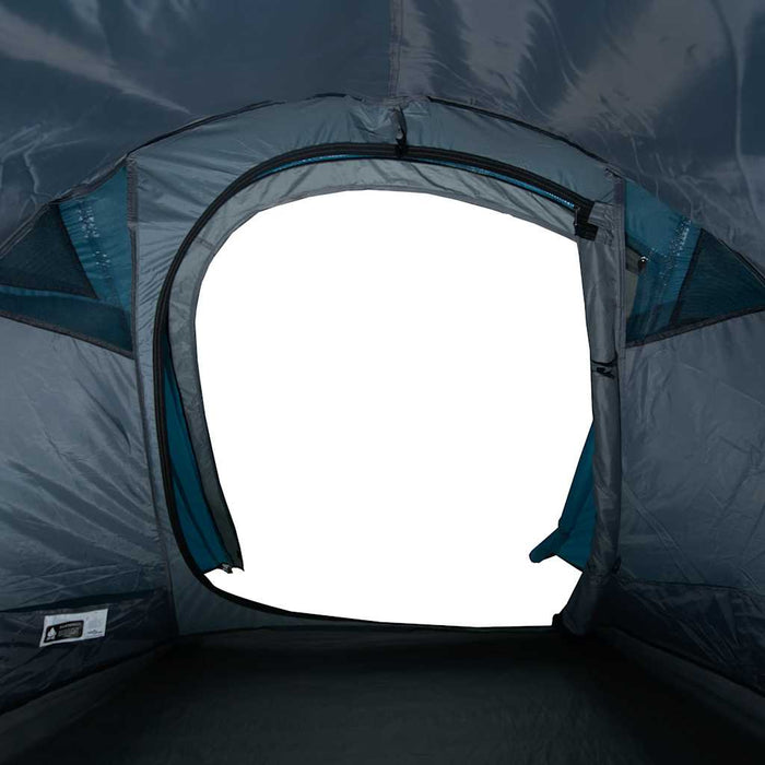 Camping Tent Tunnel 3-Person Blue Waterproof