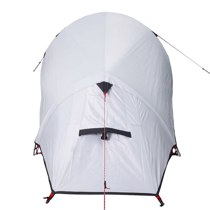 Camping Tent Tunnel 3-Person White Blackout Fabric Waterproof