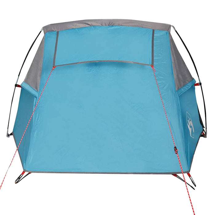 Camping Tent Tunnel 2-Person Blue Waterproof