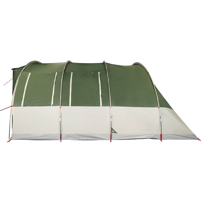 Family Tent Tunnel 7-Person Green Waterproof