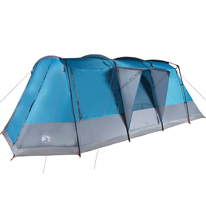 Camping Tent Tunnel 4-Person Blue Waterproof