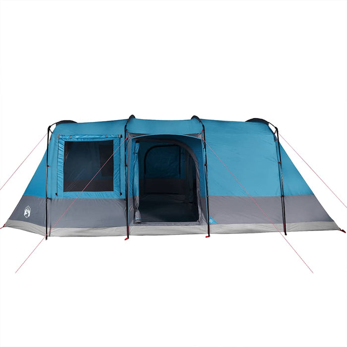 Camping Tent Tunnel 4-Person Blue Waterproof