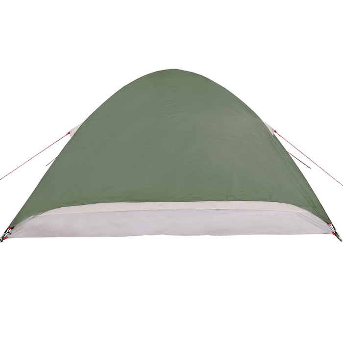 Camping Tent Dome 4-Person Green Waterproof