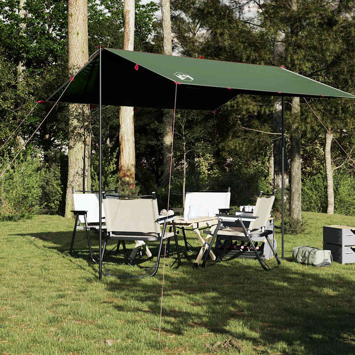 Prelata de camping Verde 300x294 cm Impermeabil