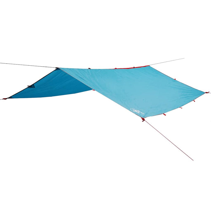 Camping Tarp Blue 360x294 cm Waterproof