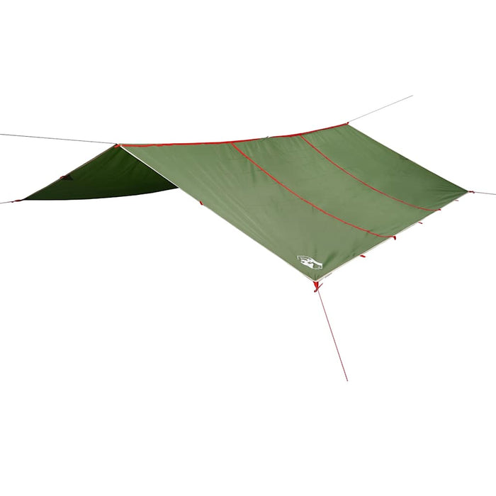 Camping Tarp Green 420x440 cm Waterproof