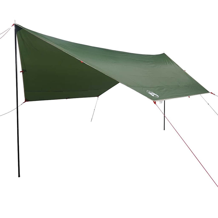 Camping Tarp Green 430x380x210 cm Waterproof