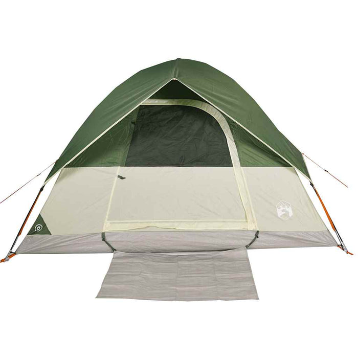 Camping Tent Dome 2-Person Green Waterproof