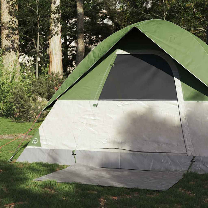 Camping Tent Dome 2-Person Green Waterproof