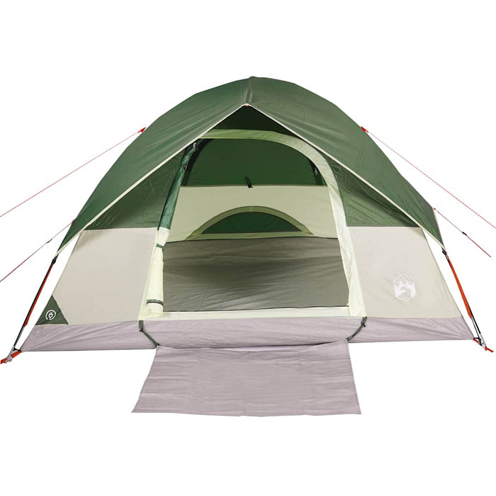 Family Tent Dome 6-Person Green Waterproof