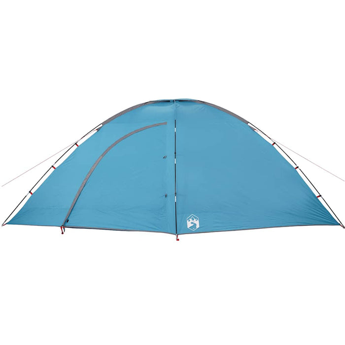 Camping Tent 8-Person Blue Waterproof