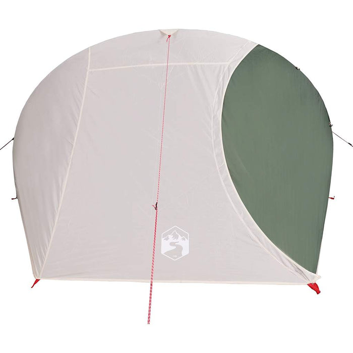 Camping Tent Dome 4-Person Green Waterproof