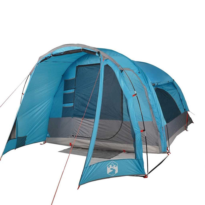 Family Tent 6-Person Blue Waterproof