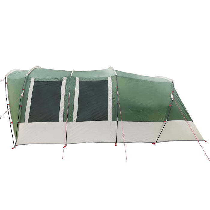 Family Tent Tunnel 8-Person Green Waterproof