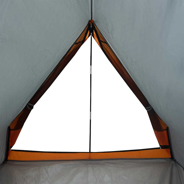 Camping Tent A-Frame 2-Person Grey Waterproof