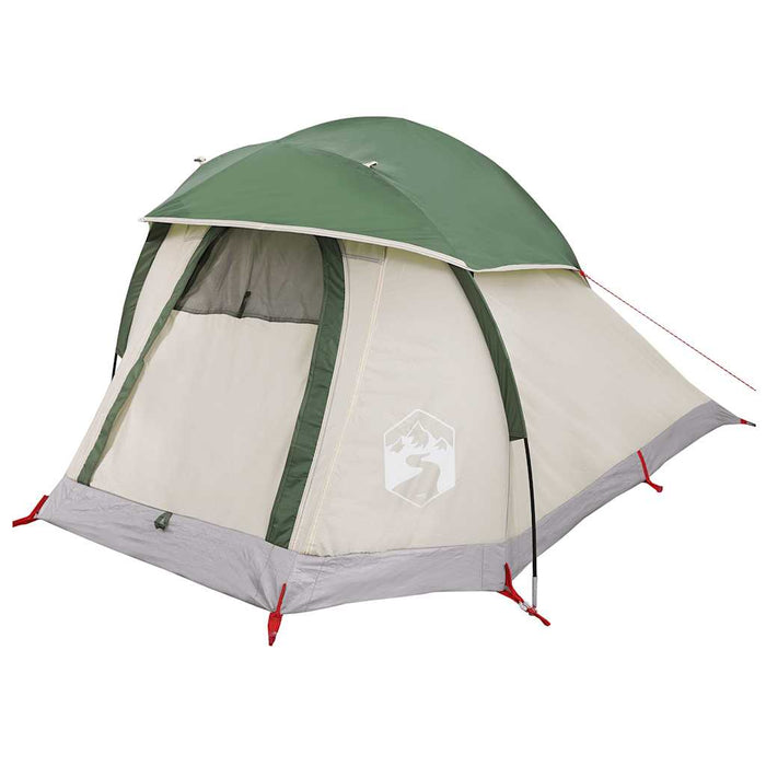 Camping Tent Dome 1-Person Green Waterproof